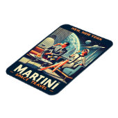 Martini Space Travel Posters New, New York Magnet (Linke Seite)