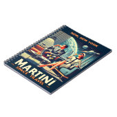 Martini Space Travel Posters New, New York Notizblock (Linke Seite)