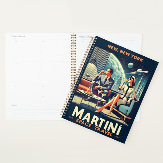 Martini Space Travel Posters New, New York Planer (Anzeige)