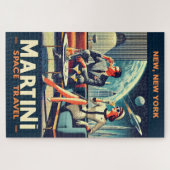Martini Space Travel Posters New, New York Puzzle (Horizontal)