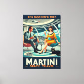 Martini Space Travel Posters The Martini's 1957 Leinwanddruck (Vorderseite)
