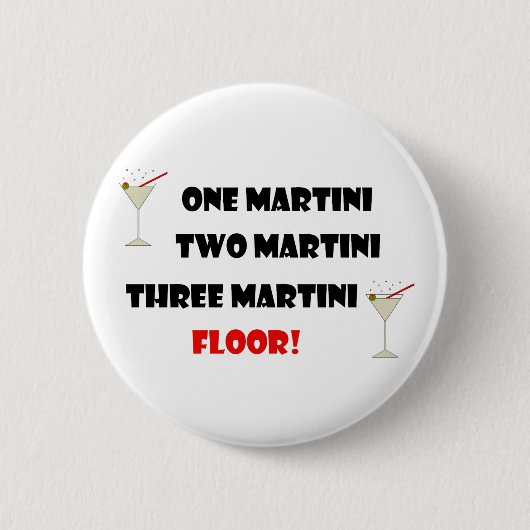 MARTINI-SPASS BUTTON (Vorderseite)