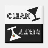 Martini-Spülmaschinenmagnet Magnet (Vorne)