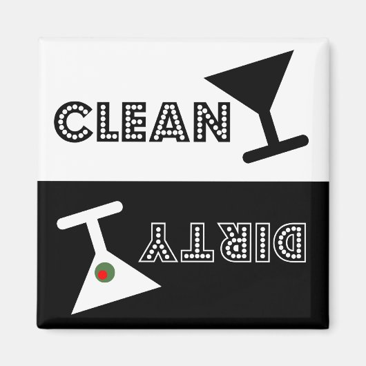 Martini-Spülmaschinenmagnet Magnet (Vorne)