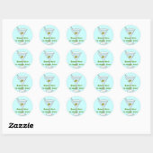 Martini-Sticker Runder Aufkleber (Blatt)