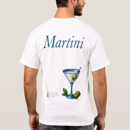 Martini T-Shirt – Classic Gin or Vodka Cocktail