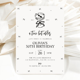 Martini Themed Birthday Invite, ein Tini-bisschen Einladung