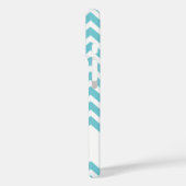 Martini Time mit Zickzack Muster Case-Mate iPhone Hülle (Rückseite / Links)