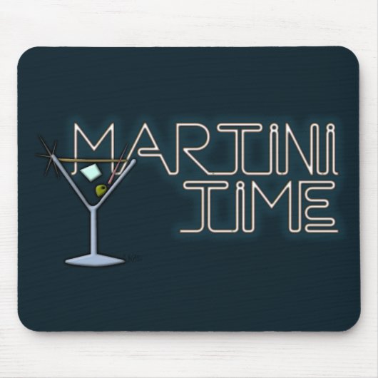 Martini Time Mousepad (Vorne)