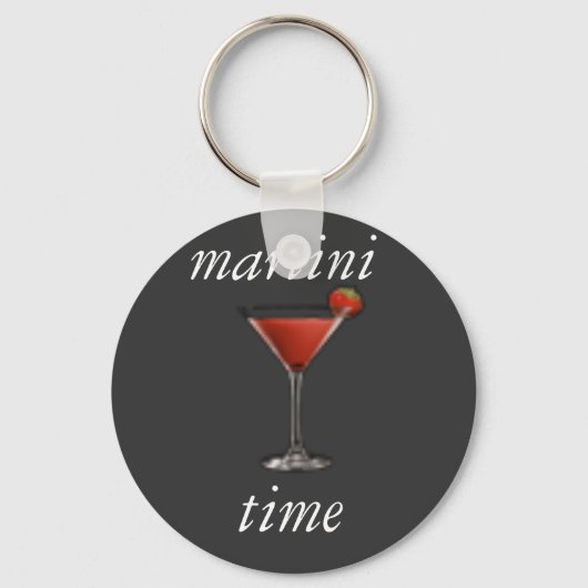 Martini Time Schlüsselanhänger (Vorderseite)