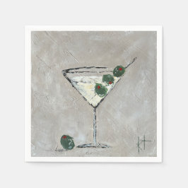 Martini Time Serviette