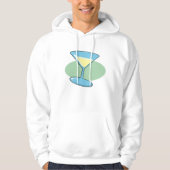 Martini trinken in einer Glashose Hoodie (Vorderseite)