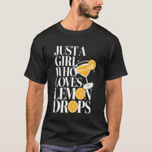 Martini-Trinker Lemon Drop Cocktail-Getränke T-Shirt