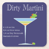 Martini Untersetzer (Vorderseite)