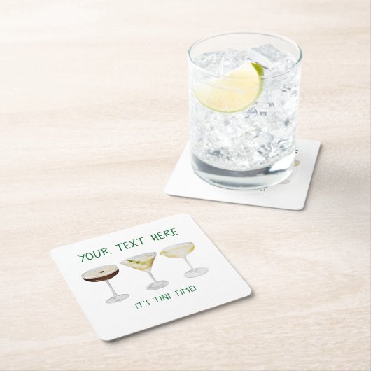 Martini Untersetzer (Vor Ort)