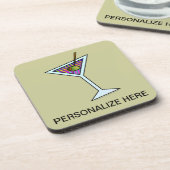 MARTINI-UNTERSETZER-SETS GETRÄNKEUNTERSETZER (Linke Seite)