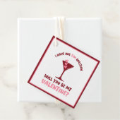  Martini Valentine Chic & Trendy Galentines Day Geschenkanhänger (Beispiel)