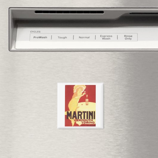 Martini Vermouth Torino Magnet (In Situ (Geschirrspüler))