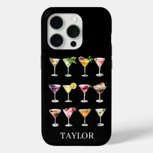 Martini-Wahnsinn-Monogramm Case-Mate iPhone Hülle
