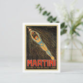 Martini Wermut Postkarte (Stehend Vorderseite)