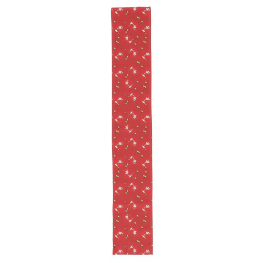 Martini Westies Table Runner Großer Tischläufer (Vorderseite)