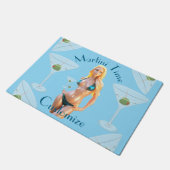 Martini-Zeit Bikini-Schatz Thunder_Cove  Fußmatte (Schrägansicht)