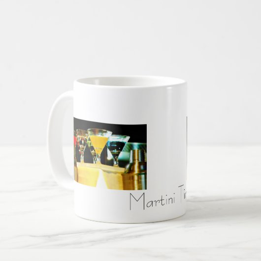 Martini-Zeit Kaffeetasse (Vorderseite Links)