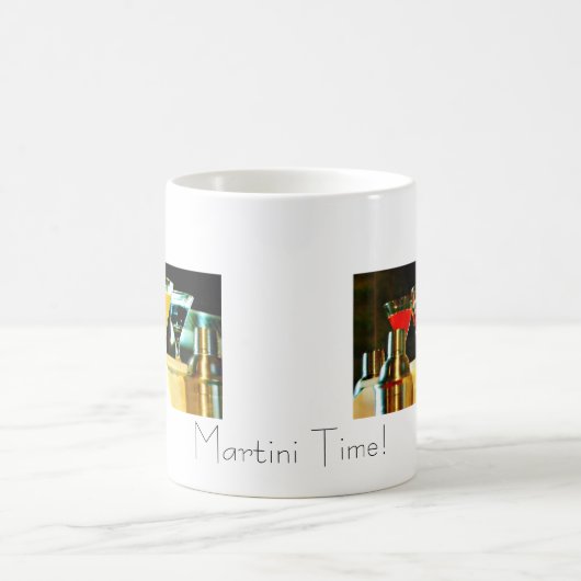 Martini-Zeit Kaffeetasse (Mittel)