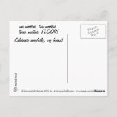 Martini-Zeit! Postkarte (Rückseite)