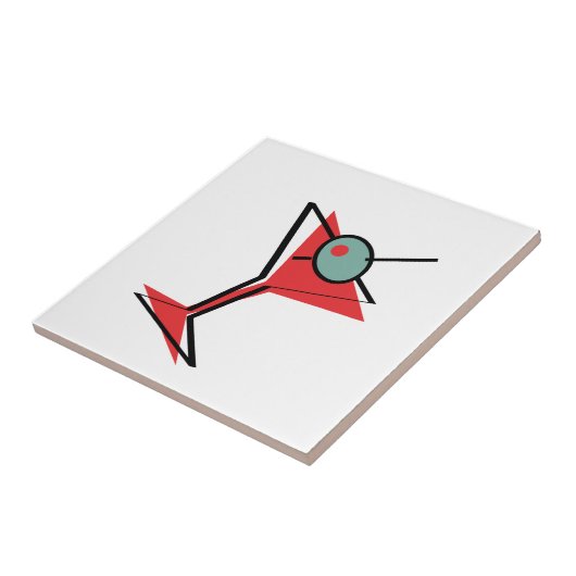 Martini-Zeit-Recht Fliese (Seite)