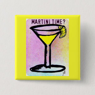 MARTINI-ZEIT-ZITRONENDROPS-PASTELLdruck durch Jill Button