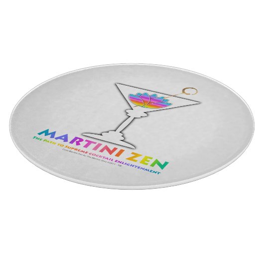 Martini-Zen GLASSCHNEIDEN-BRETTER Schneidebrett (Ecke)