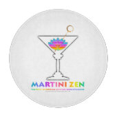 Martini-Zen GLASSCHNEIDEN-BRETTER Schneidebrett (Vorderseite)