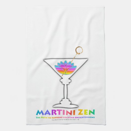 MARTINI ZEN Küche, Bad & Bar TOWEL Geschirrtuch (Vertikal)