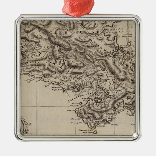 Martinico 2 silbernes ornament (Vorne)