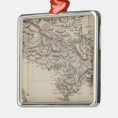 Martinico 2 silbernes ornament (Links)