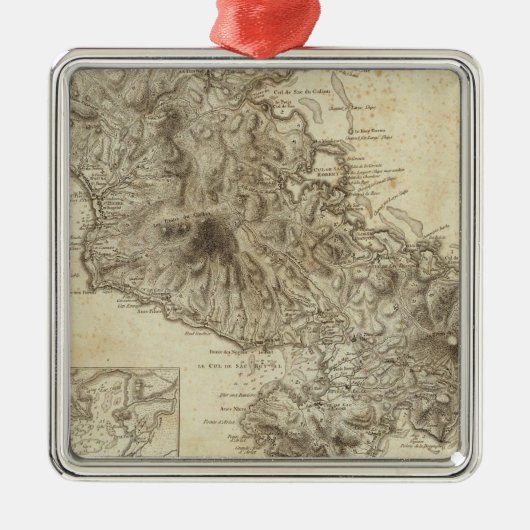 Martinico Silbernes Ornament (Vorne)