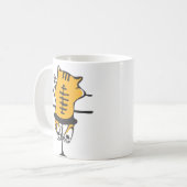 Martinikatze Kaffeetasse (Vorderseite Links)