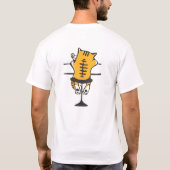 Martinikatze T-Shirt (Rückseite)