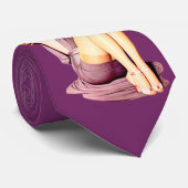 Martinipinup-Mädchen-Krawatte Krawatte (Gerollt)