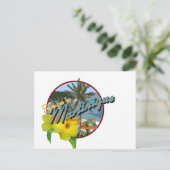 Martinique2 Postkarte (Stehend Vorderseite)