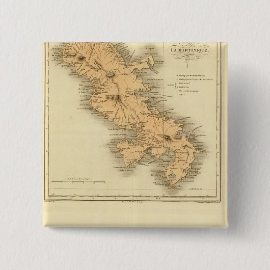 Martinique Button (Vorderseite)