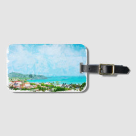 Martinique Caribbean Tropical Island Gepäckanhänger