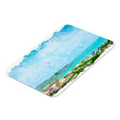 Martinique Caribbean Tropical Island Magnet (Linke Seite)