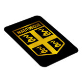 Martinique Emblem Magnet (Rechte Seite)