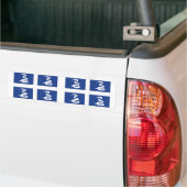 Martinique Flag Autoaufkleber (Auf Lkw)