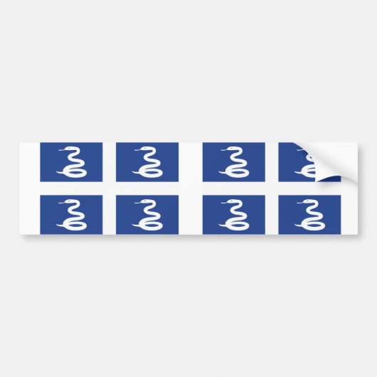 Martinique Flag Autoaufkleber (Vorne)
