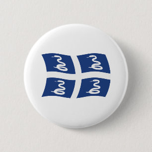 Martinique Flag Button