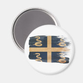 Martinique Flag Magnets Magnet (Vorderseite/Rückseite)