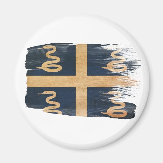 Martinique Flag Magnets Magnet (Vorne)